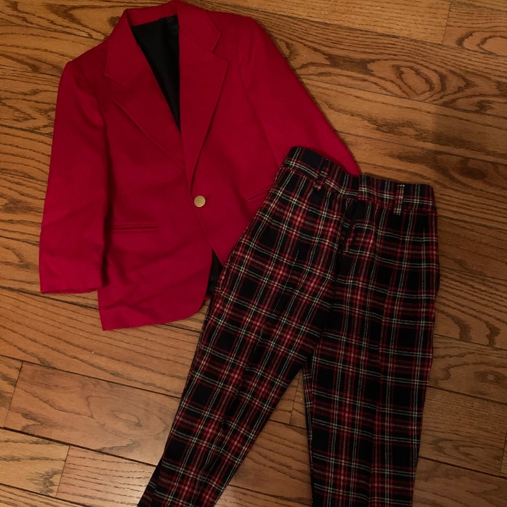 Vintage Boy’s 5T Christmas/Holiday suit